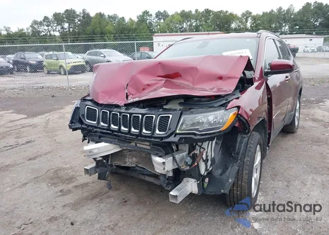 2021 Jeep Compass Latitude 4X4 из США, поврежденный, VIN 3C4NJDBBXMT546922